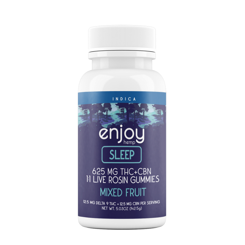 Enjoy: Sleep Delta 9 THC + CBN Gummies 625mg