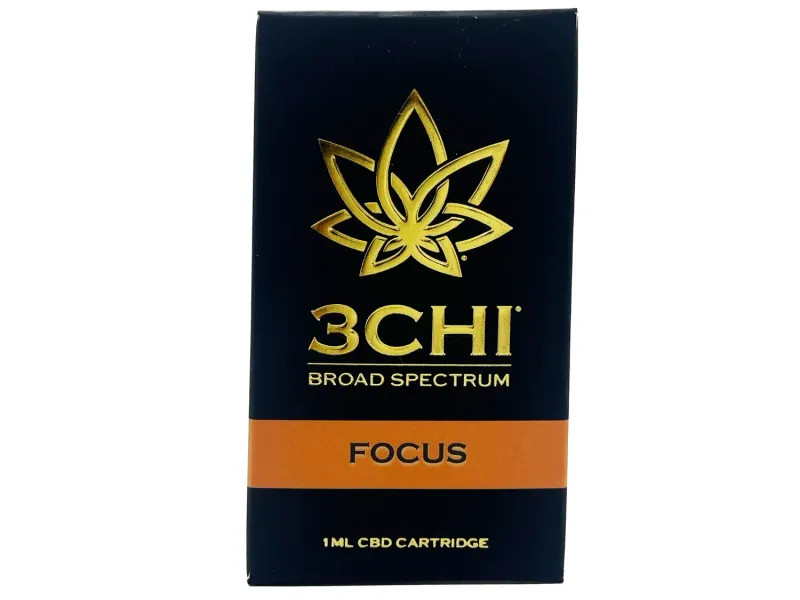 3Chi: Focus CBD Vape Cartridge
