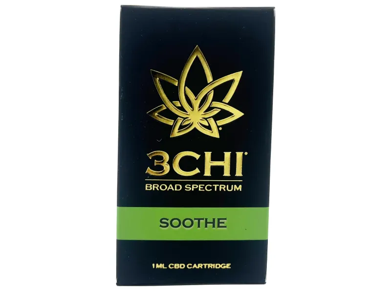 3Chi: Soothe CBD Vape Cartridge
