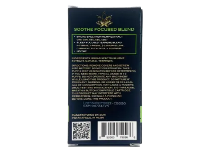 3Chi: Soothe CBD Vape Cartridge