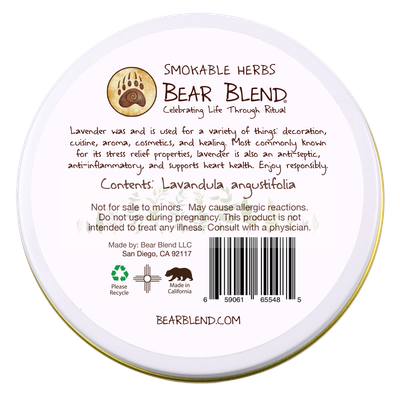 Bear Blend: Lavender — Smokable Herbs