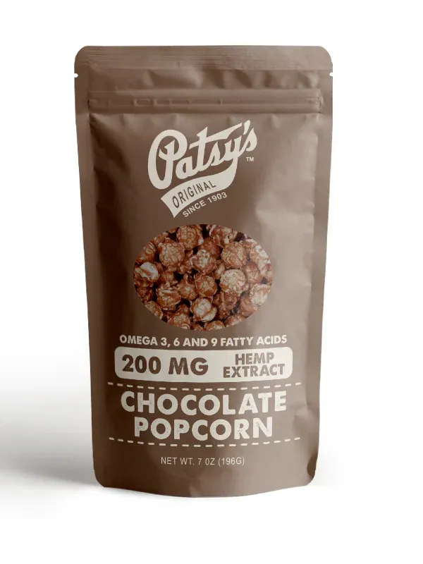 Patsy's: 200mg CBD Chocolate Popcorn