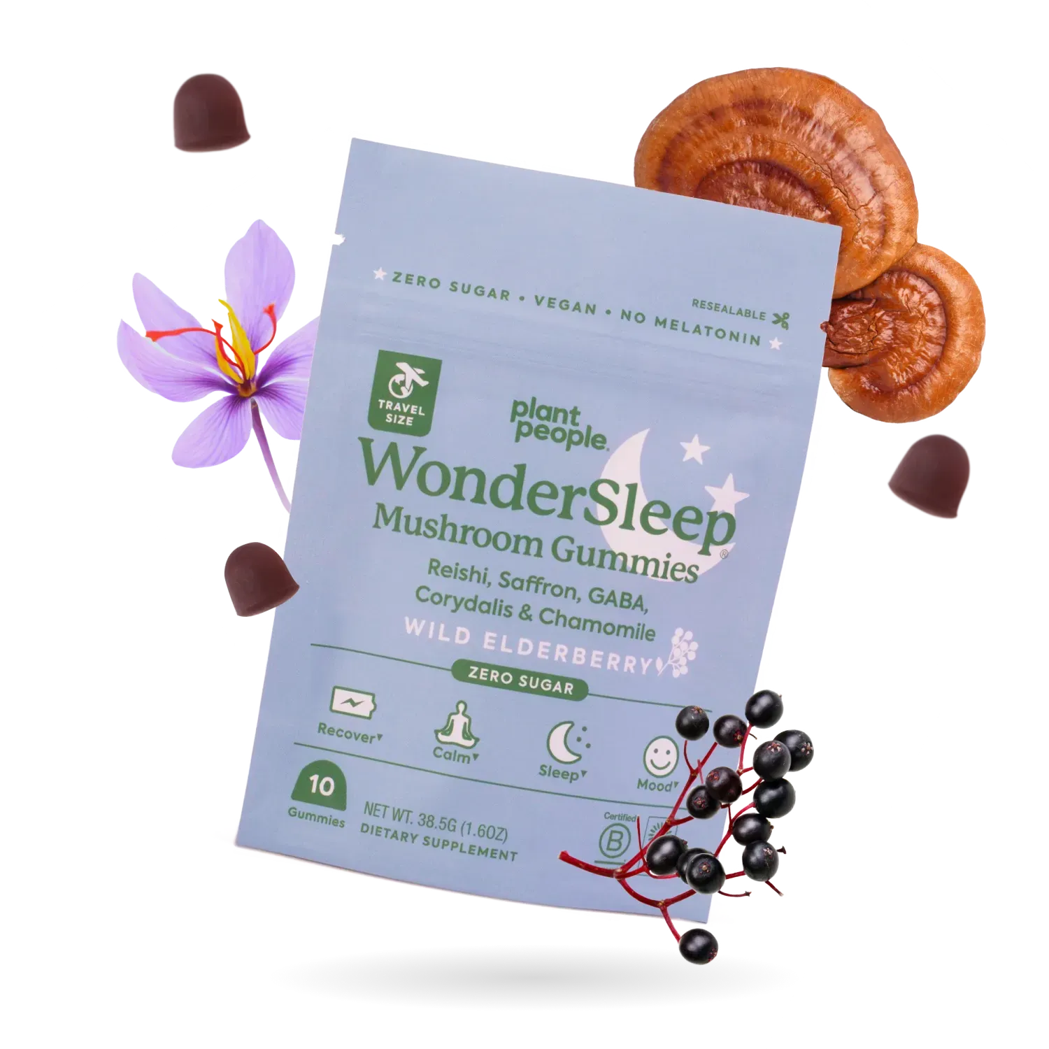 Plant People: WonderSleep Mushroom Gummies