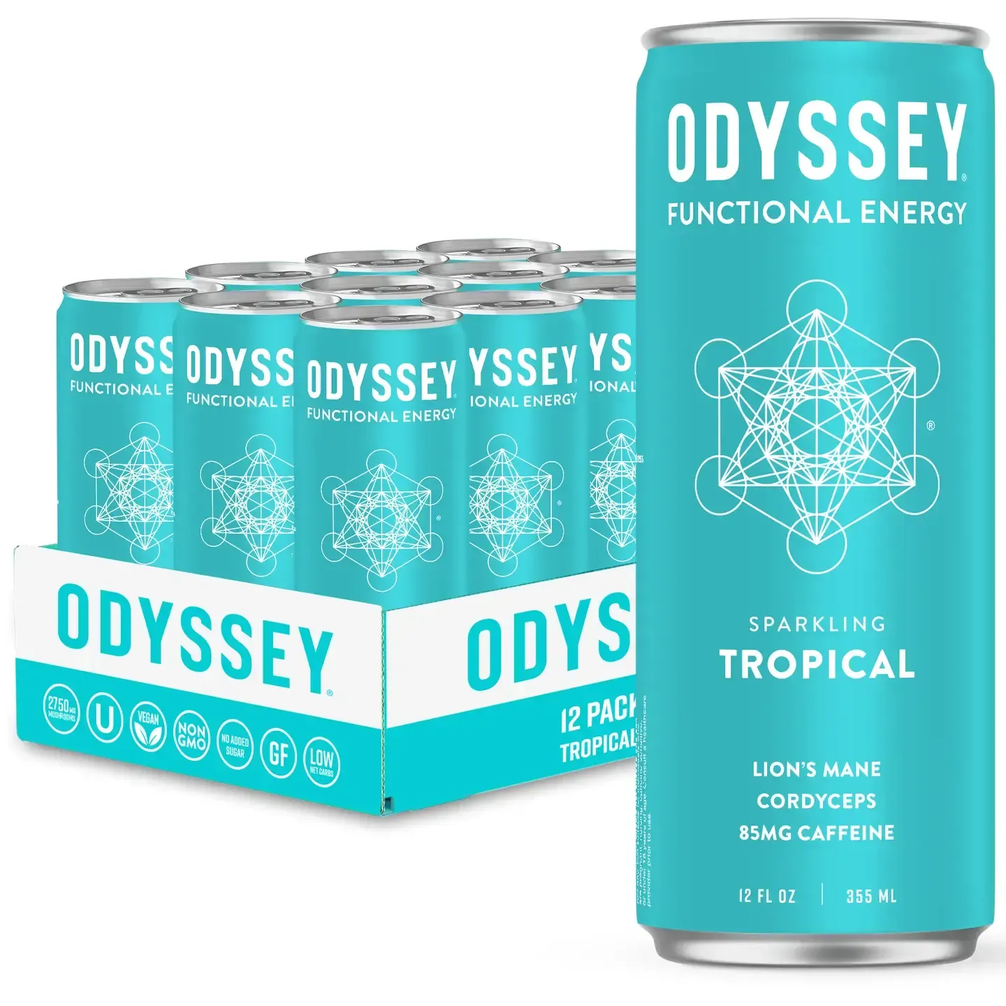 Odyssey: Tropical Energy  + Focus Elixir 12pk