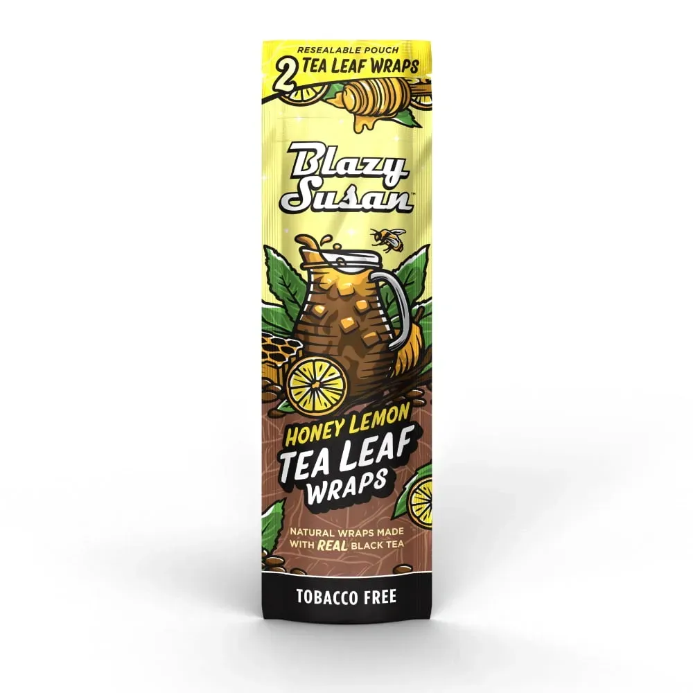 Blazy Susan Tea Leaf Wraps | 2pc Lemon Honey