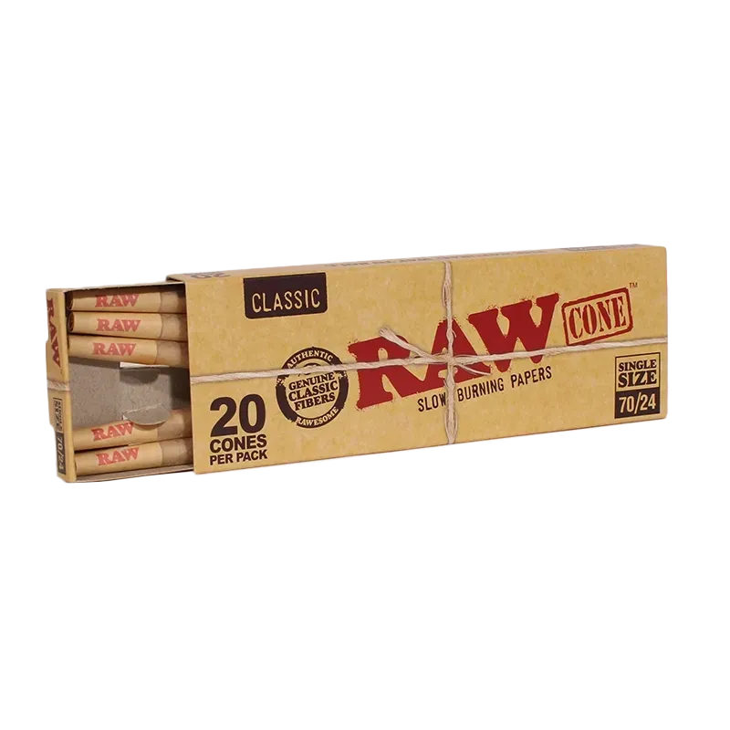 RAW Classic Cones | Single Size | 20pc