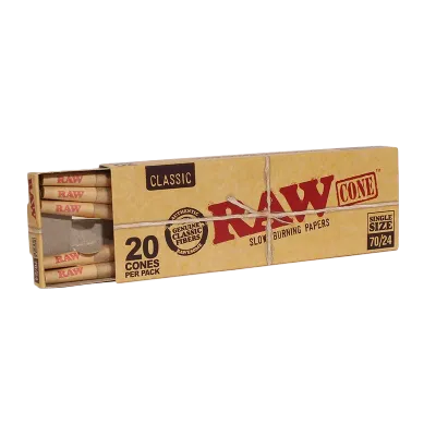 RAW Classic Cones | Single Size | 20pc