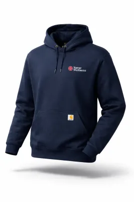 Nurse Wellness: Navy Blue Carhartt Hoodie