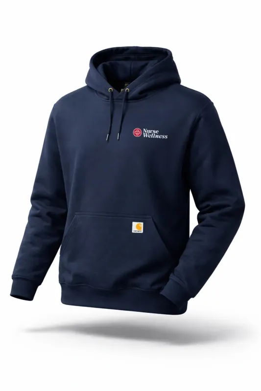 Nurse Wellness: Navy Blue Carhartt Hoodie