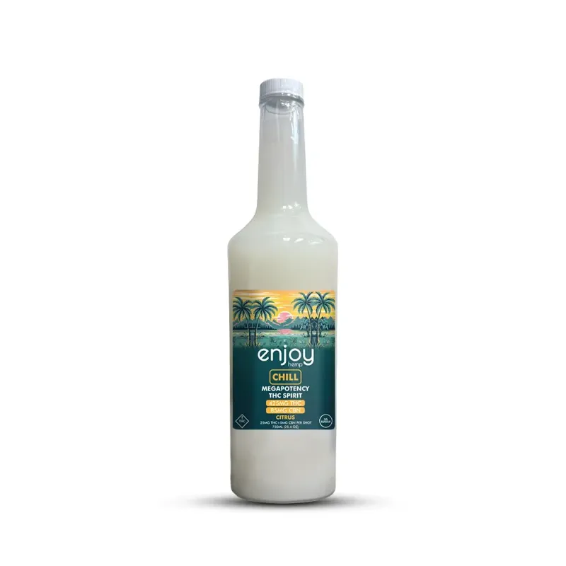 Enjoy: 25mg THC + 5mg CBN Chill Spirit - Citrus Flavor