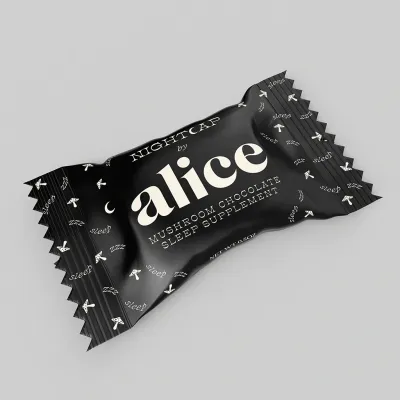 Alice: Nightcap Mushroom Chocolates for Sleep - Singles
