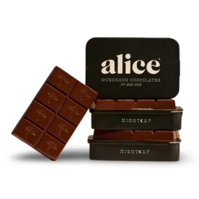 Alice: Nightcap Mushroom Chocolates for Sleep - 16ct Tin