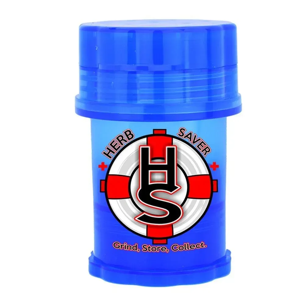 Herb Saver Grinder + Storage (Assorted Colors)