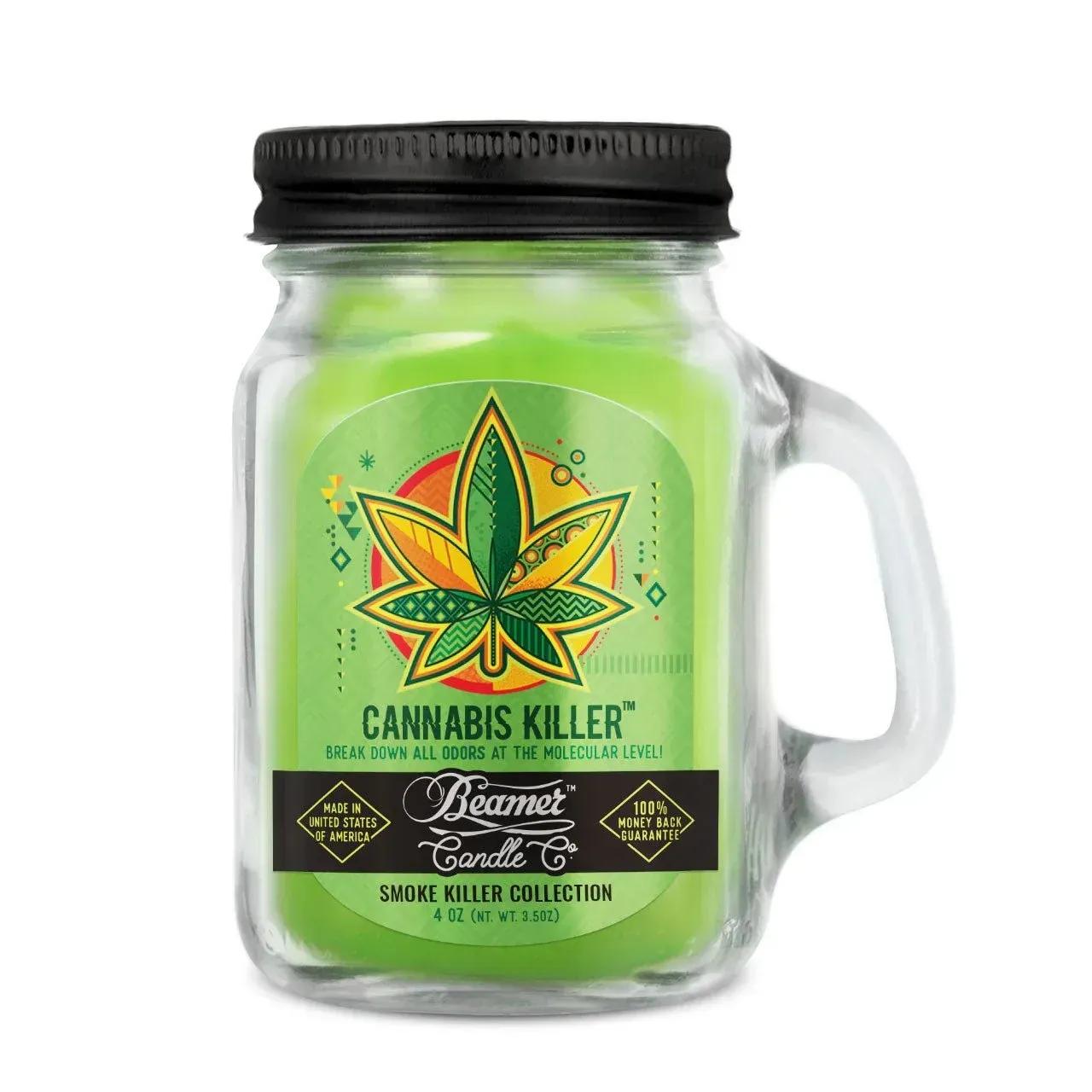 Cannabis Killer Beamer Candle 12oz