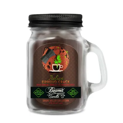 Italian Espresso Crack Beamer Smoke Killing Candle 12oz