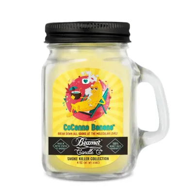 CoCanna Banana Beamer Smoke Killing Candle 12oz
