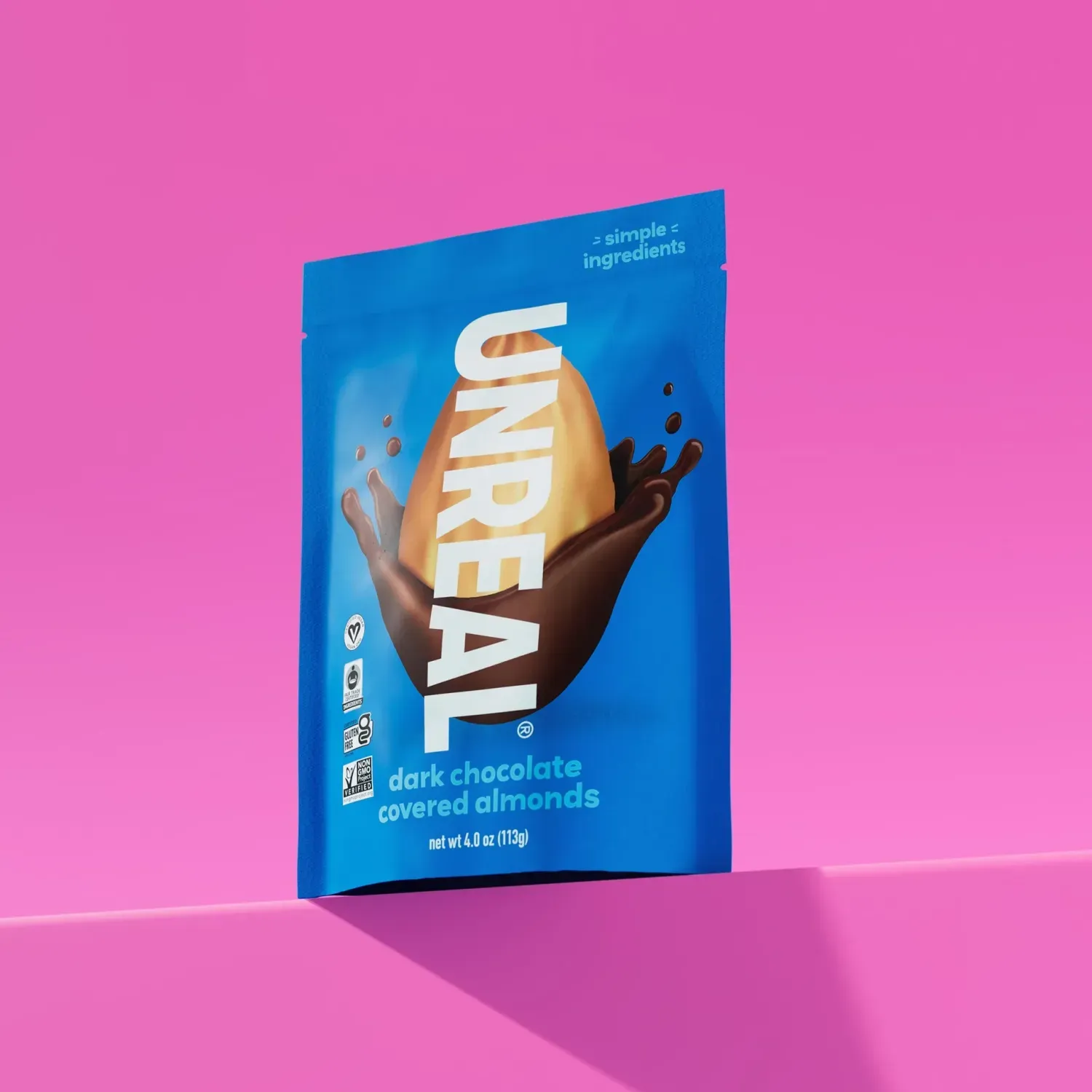 Unreal: Dark Chocolate Covered Almonds