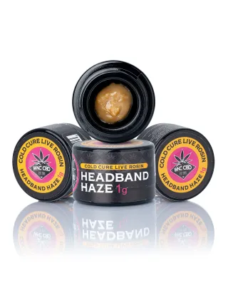 WNC: Headband Haze THCa Live Rosin - 1g