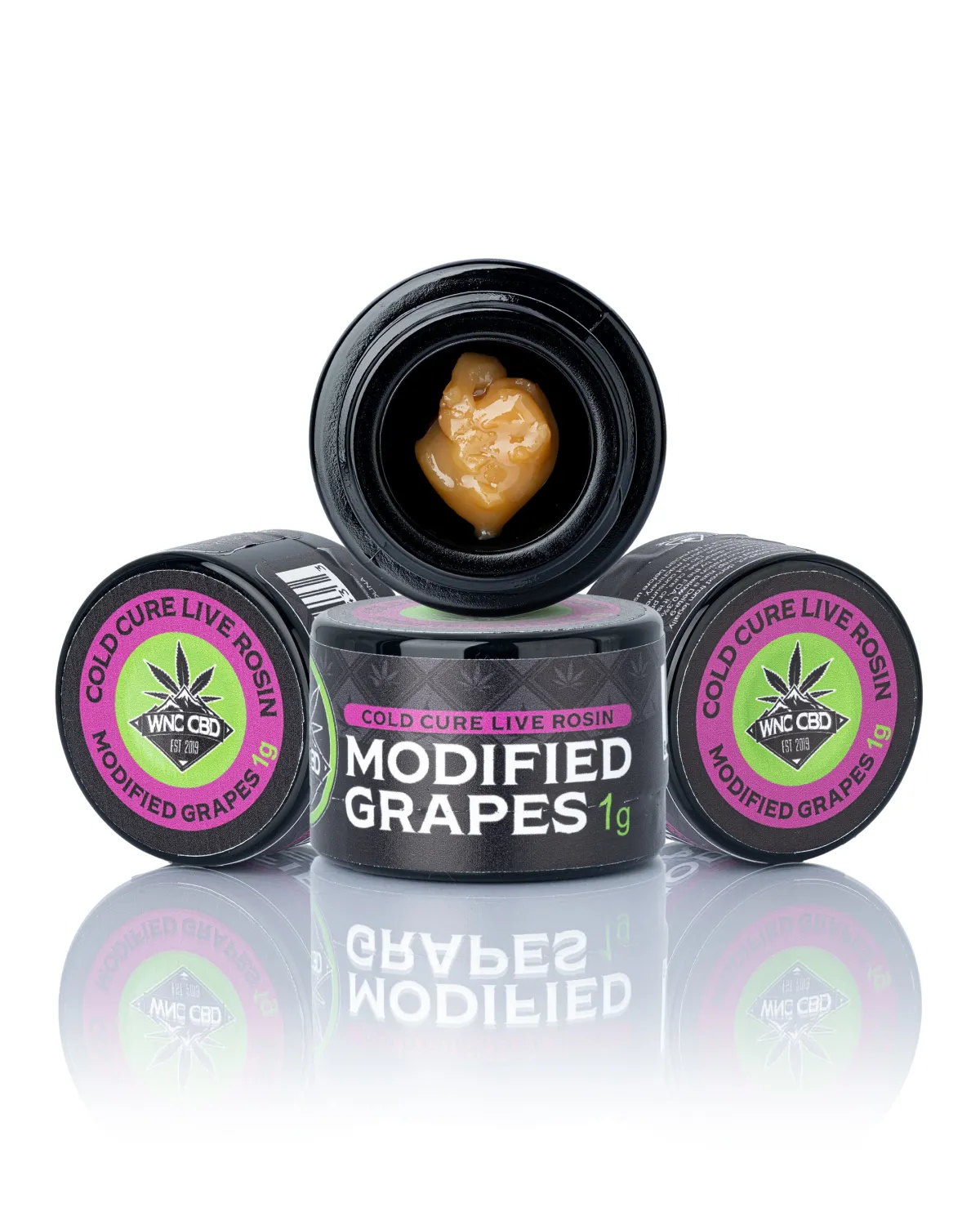 WNC: Modified Grapes THCa Live Rosin - 1g