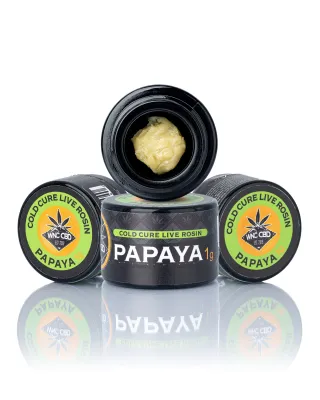 WNC: Papaya THCa Live Rosin - 1g