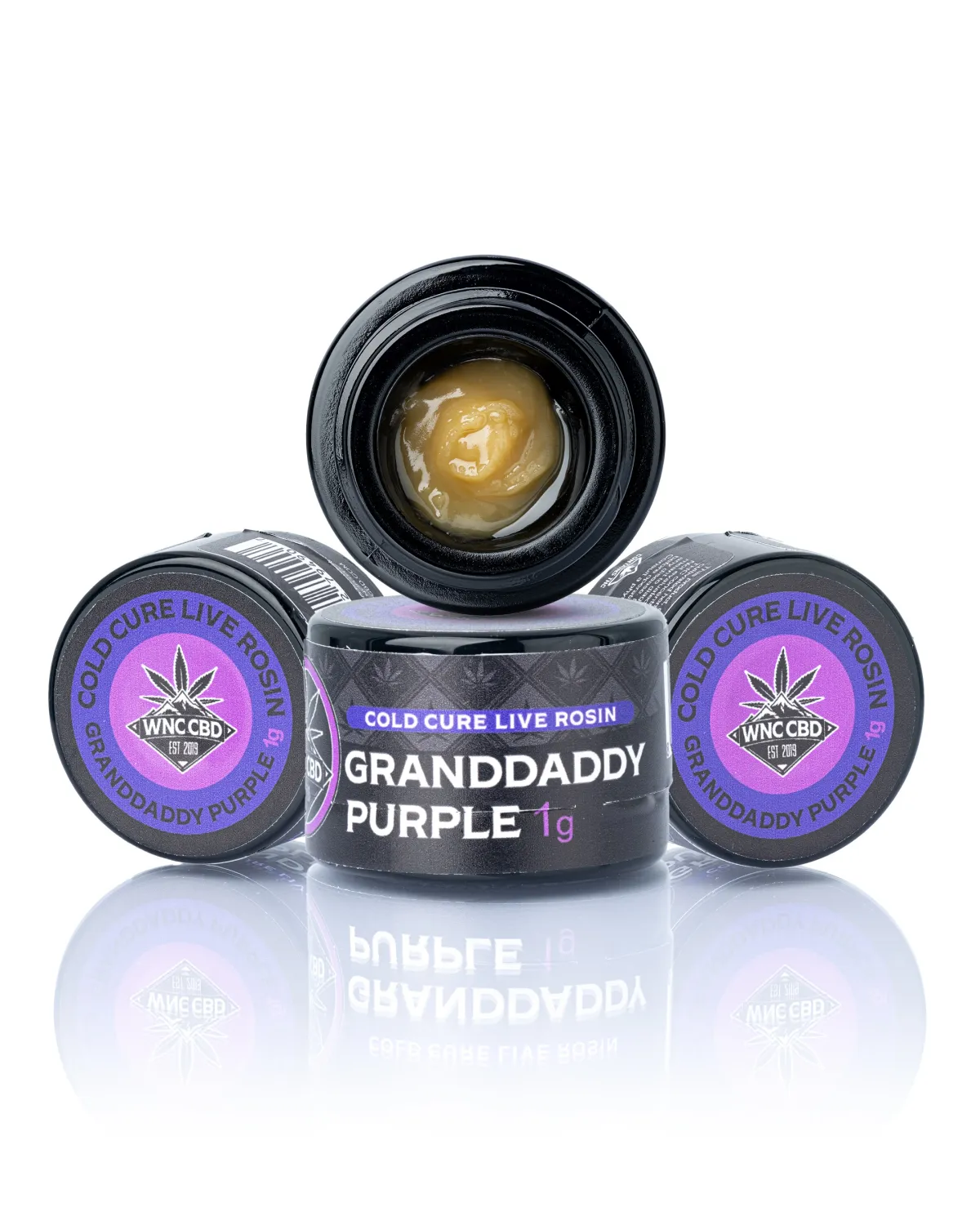 WNC: Granddaddy Purple THCa Live Rosin
