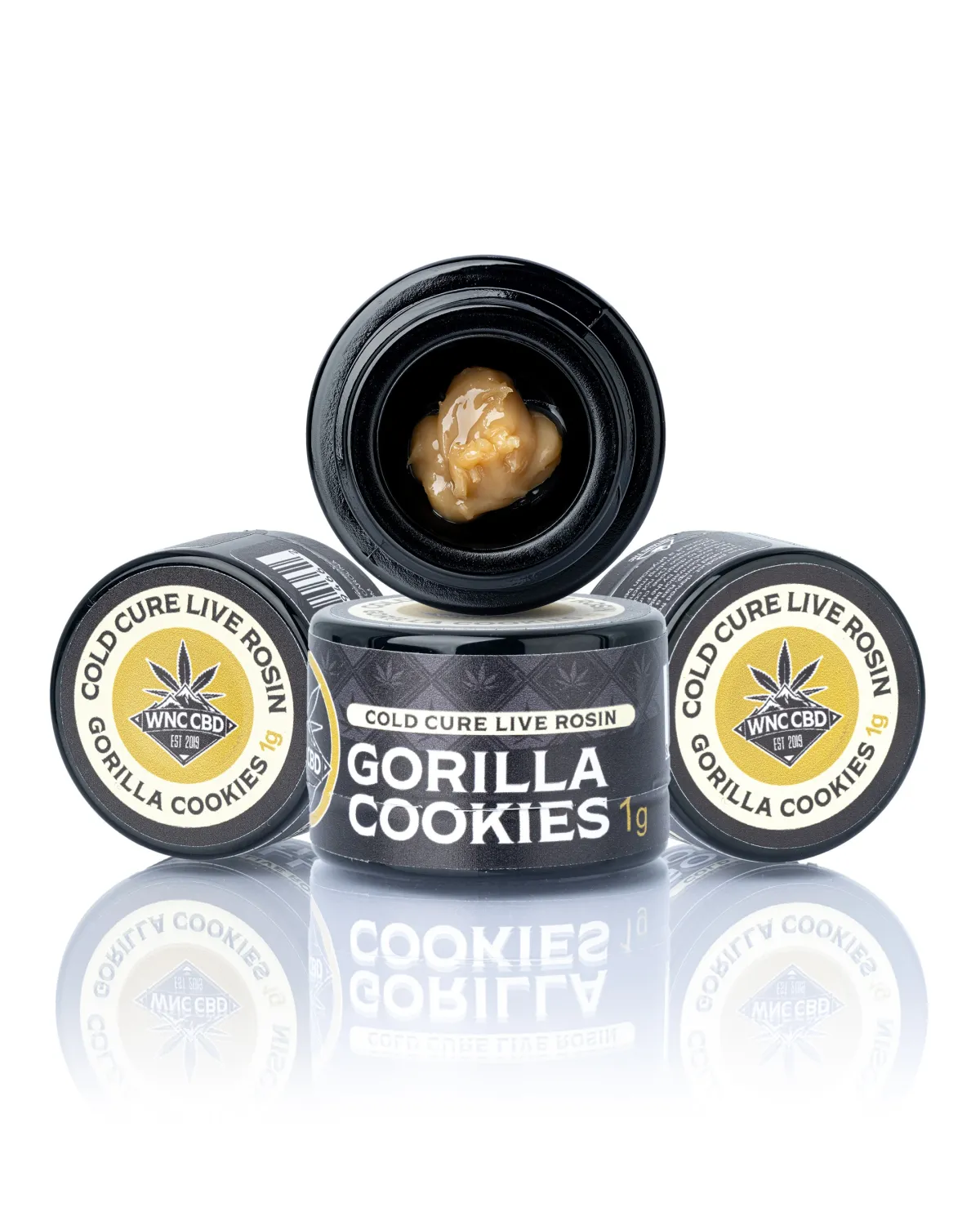 WNC: Gorilla Cookies THCa Live Rosin - 1g