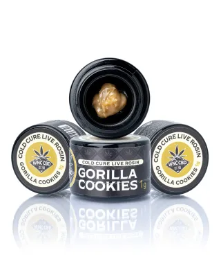 WNC: Gorilla Cookies THCa Live Rosin - 1g