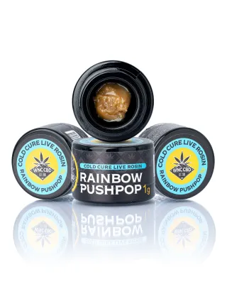 WNC: Rainbow Push Pop THCa Live Rosin - 1g
