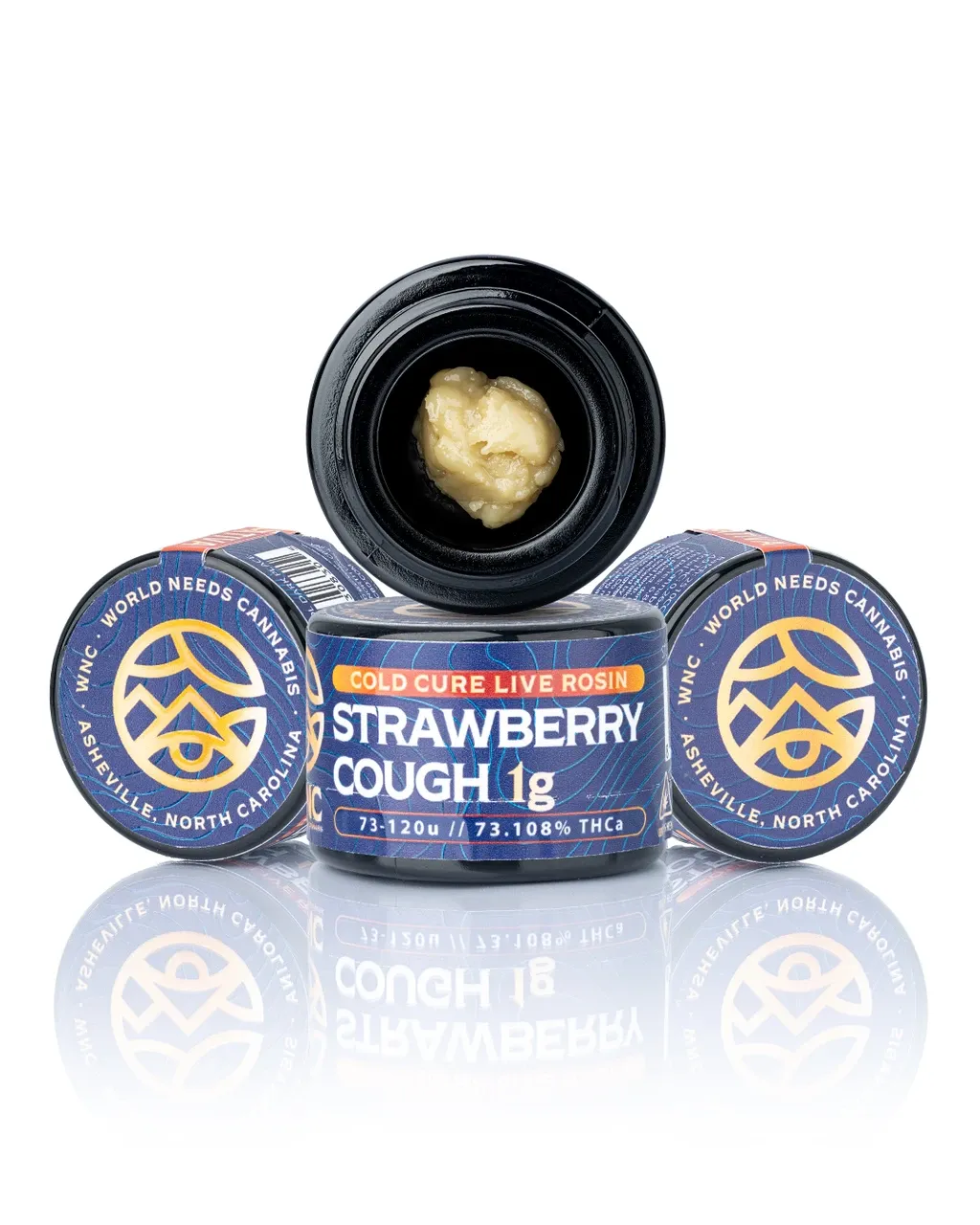 WNC: Strawberry Cough THCa Live Rosin