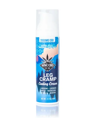 WNC: Leg Cramp Cooling CBD Cream 2000mg