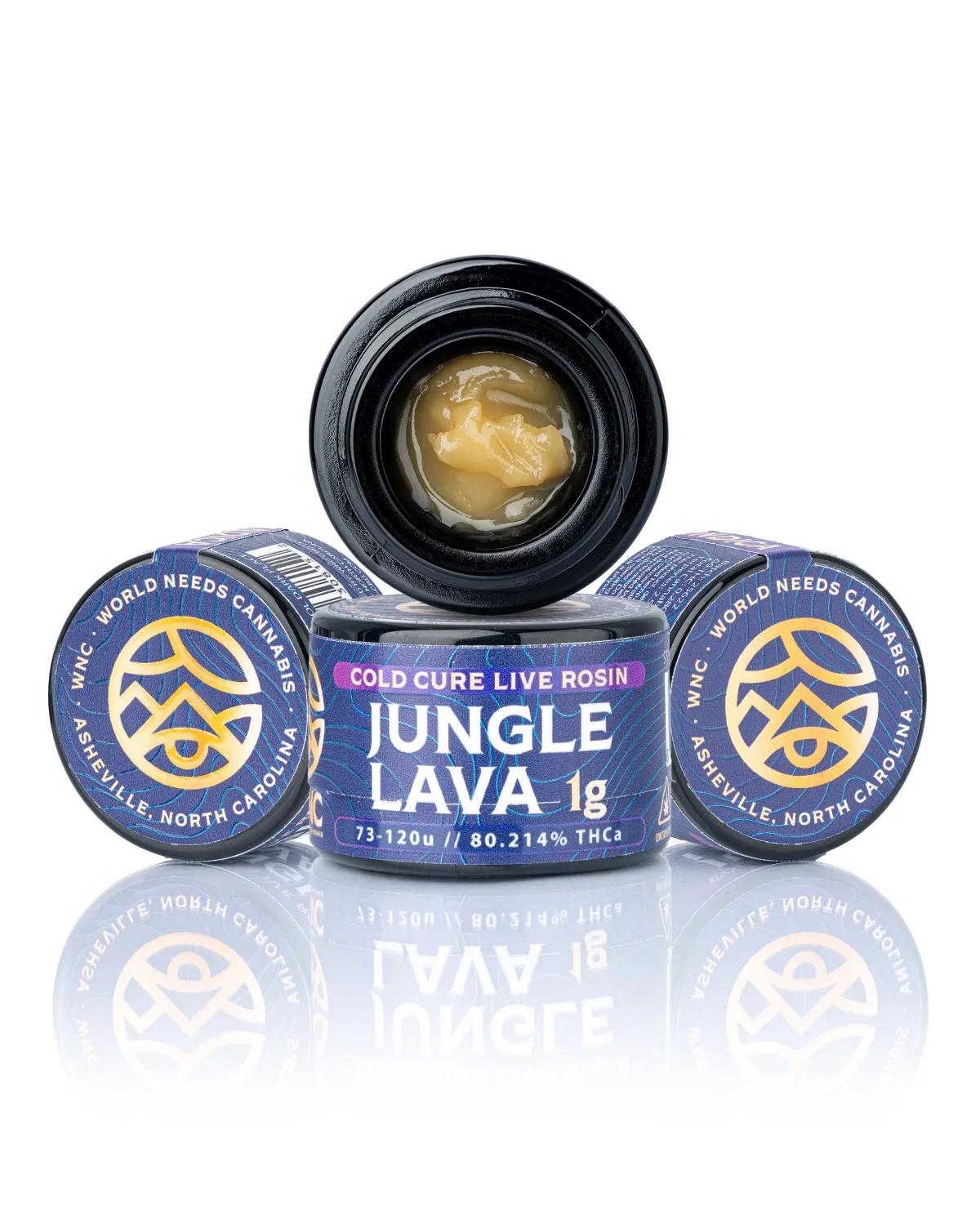 WNC: Jungle Lava THCa Live Rosin