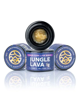 WNC: Jungle Lava THCa Live Rosin