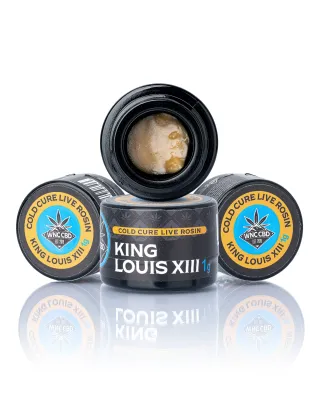 WNC: King Louis XIII THCa Live Rosin - 1g