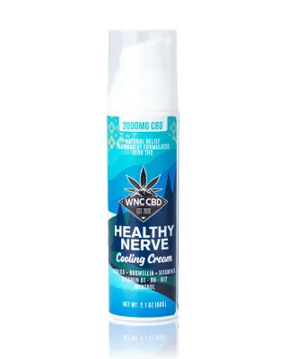 WNC: Healthy Nerve Cooling CBD Cream 2000mg