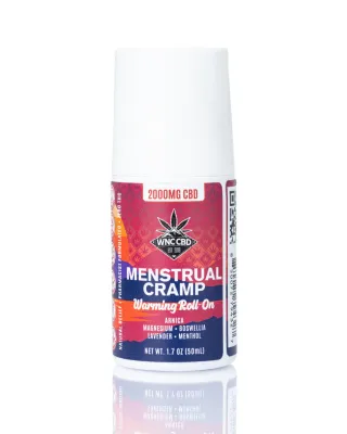 WNC: Menstrual Cramp Relief Warming CBD Roll-On 2000mg