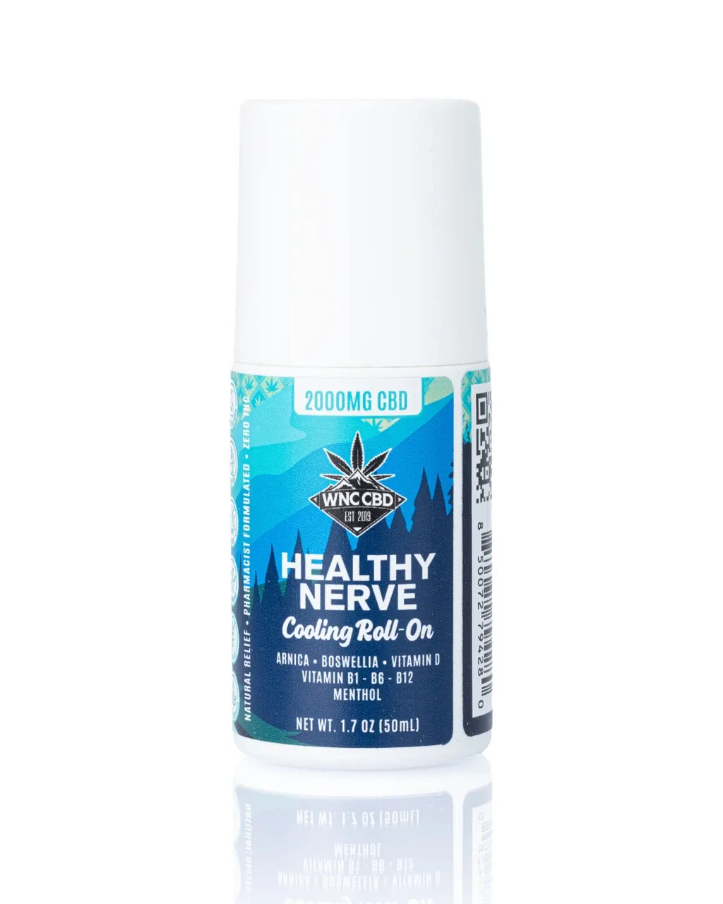 WNC: Healthy Nerve Cooling CBD Roll-On 2000mg