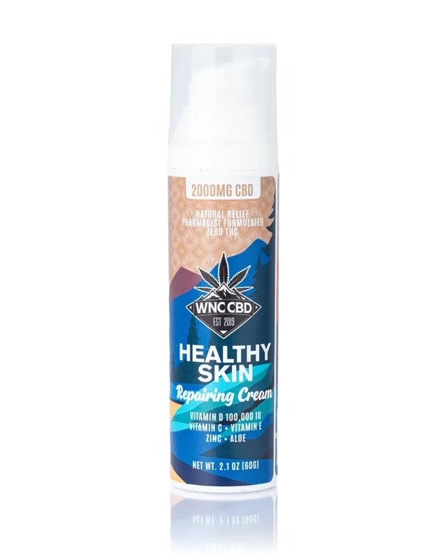 WNC: Healthy Skin Repairing CBD Cream 2000mg