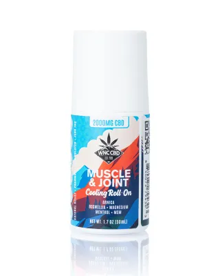 WNC: Muscle + Joint Recovery CBD Roll-On 2000mg