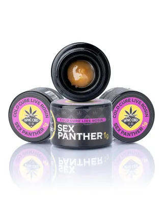 WNC: Sex Panther THCa Live Rosin
