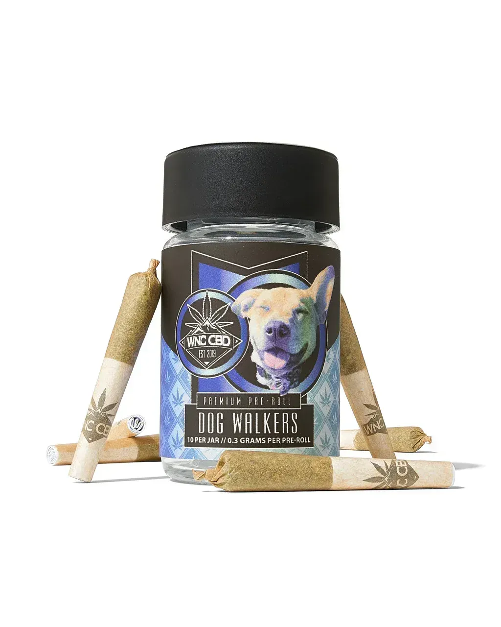 WNC: Dog Walker Glitter Bomb THCa Prerolls 10-Pack
