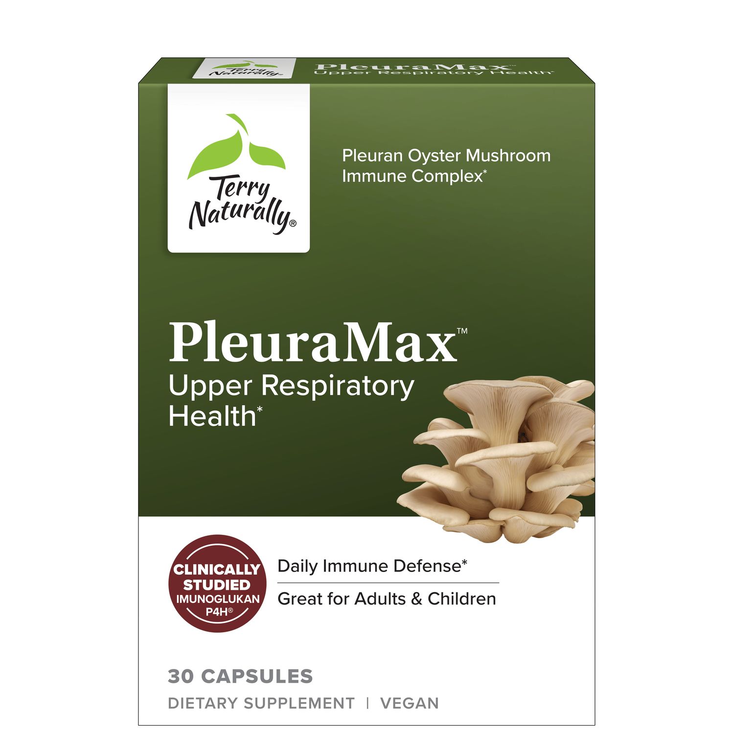 Terry Naturally: PleuraMax Upper Respiratory Health Capsules - 30ct