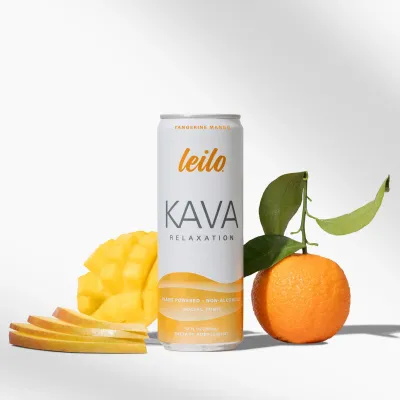 Leilo: Tangerine Mango Kava Social Tonic Leilo: Tangerine Mango Kava Social Tonic