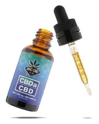 WNC: 1000mg CBD:CBDa Rosin Oil Tincture