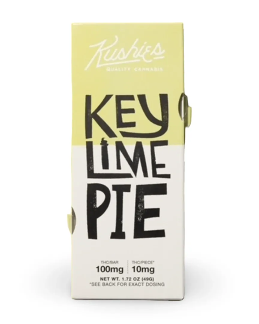 Kushies: Key Lime Pie THC Chocolate Bar