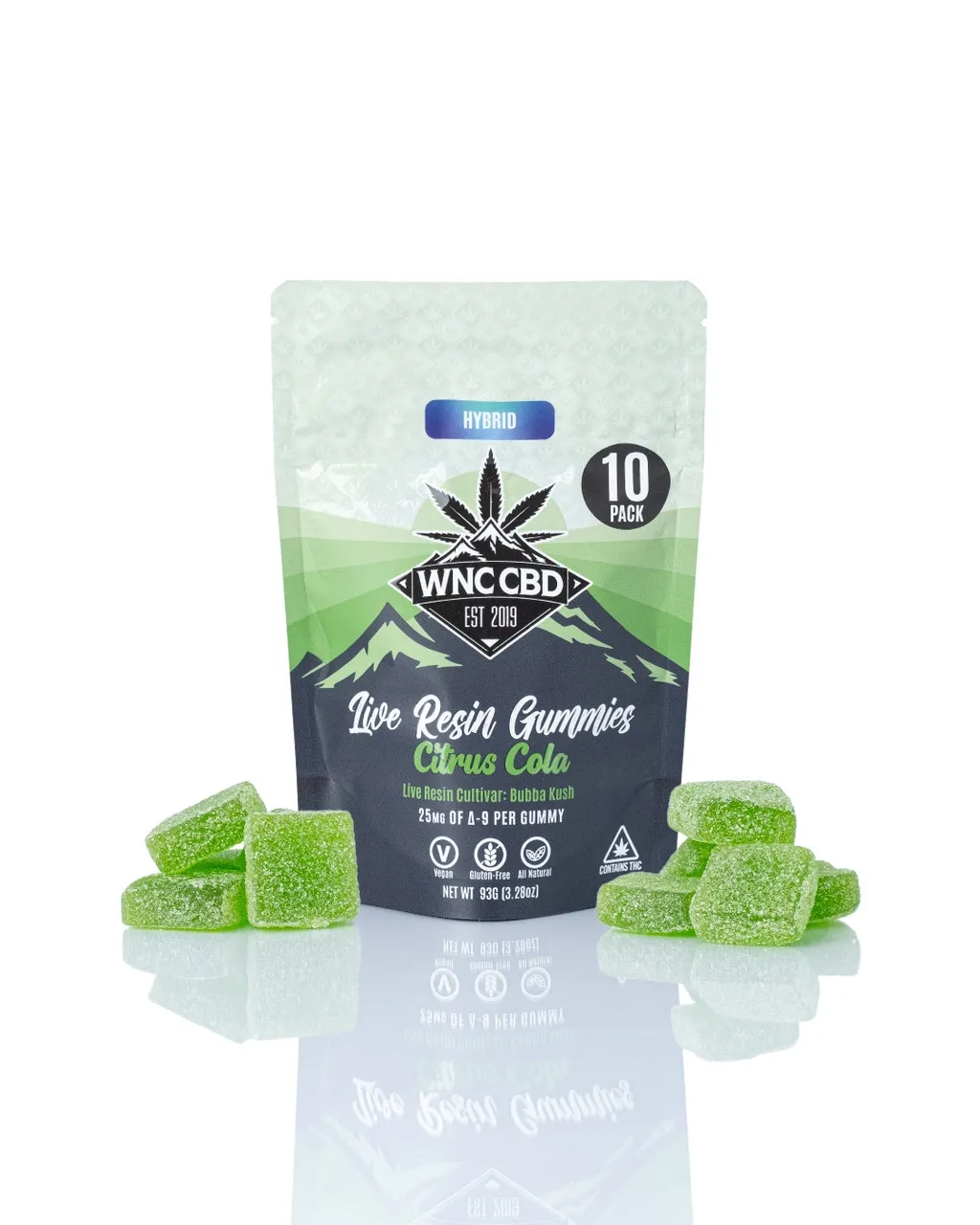 WNC: Citrus Cola Live Resin Gummies