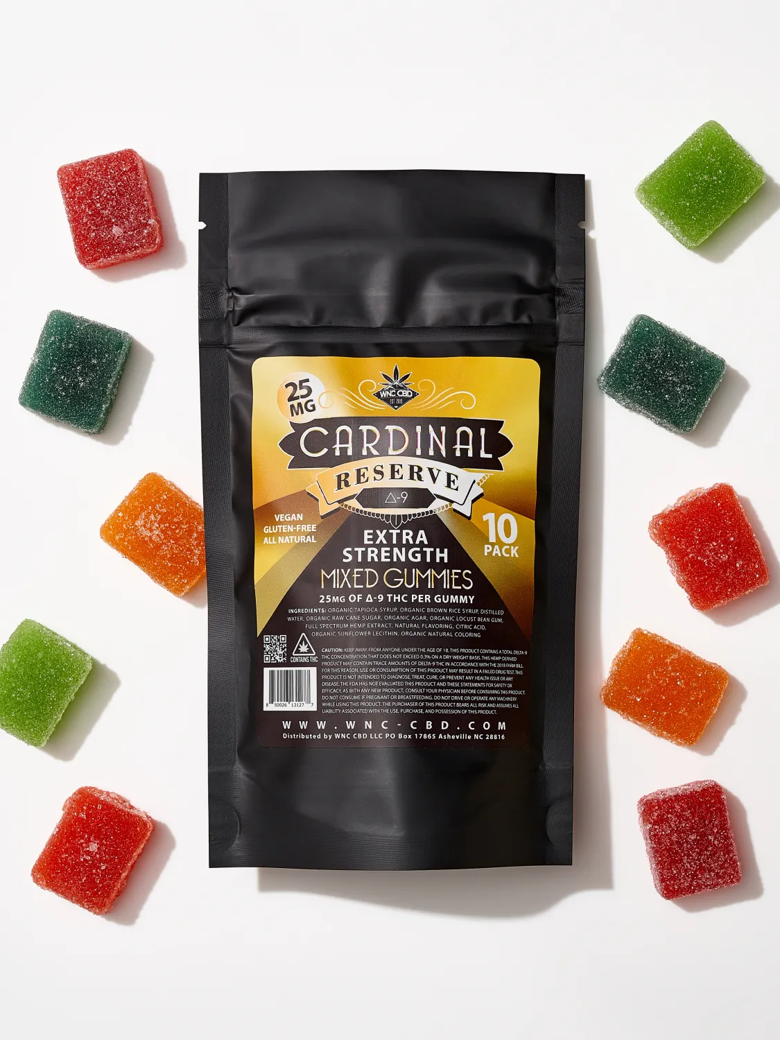 Cardinal Reserve: Extra Strength Mixed THC Gummies