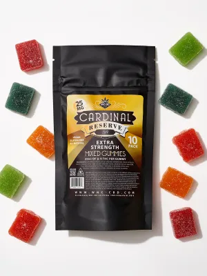 Cardinal Reserve: Extra Strength Mixed THC Gummies