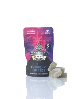 Cardinal Reserve: Blue Raspberry THC Gummies - 5 Count