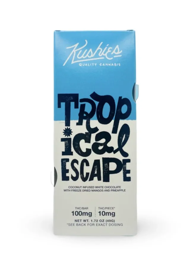 Kushies: Tropical Escape THC Chocolate Bar