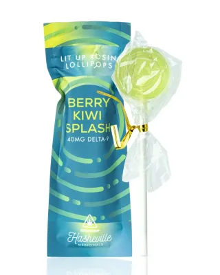 Hashville Medicinals: Berry Kiwi Splash Rosin Lollipop